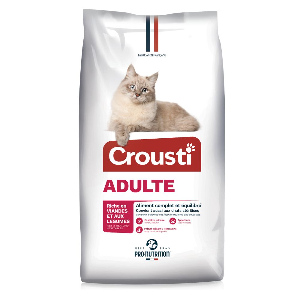 קרוסטי חתול ורוד בשר 10 ק"ג