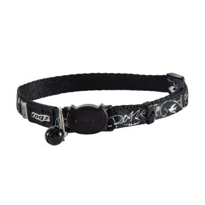 SILKY CAT קולר לחתול CB42 - שחור