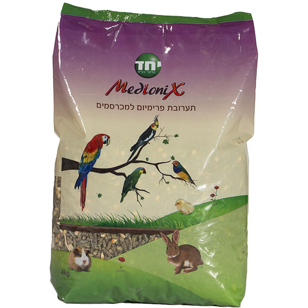 מדיוניקס מכרסמים מועשר 1 ק"ג / 4 ק"ג / 20 ק"ג – תמונה 2