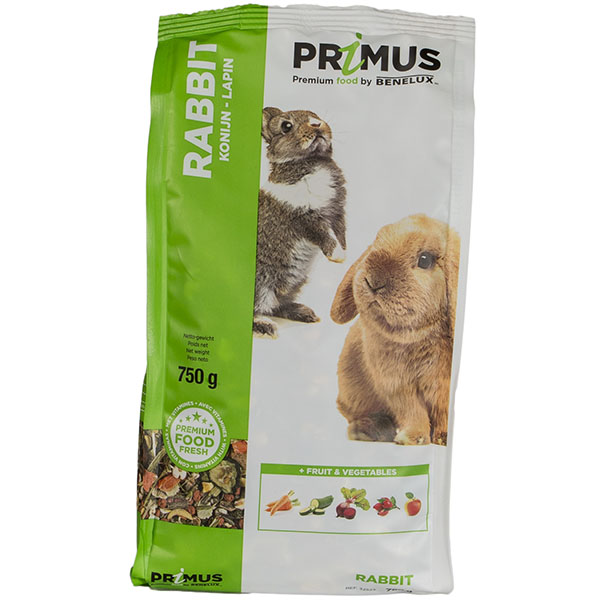בנלוקס פרימוס ארנבים ירוק 750 גרם / 2.5 ק"ג