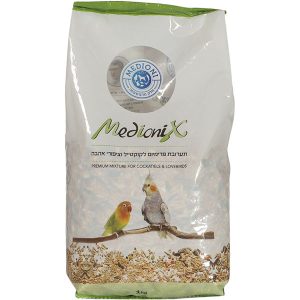 מדיוניקס קוקוטל-ציפורי אהבה 1 ק”ג / 4 ק"ג / 20 ק"ג