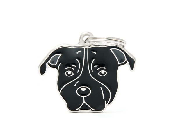 תג AMSTAFF BLACK-MF80