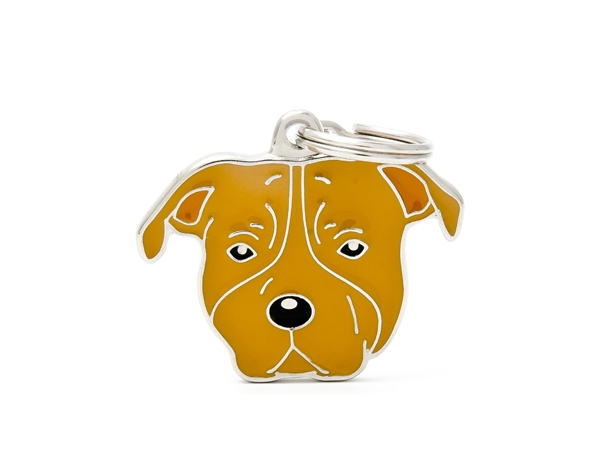 תג AMSTAFF BROWN-MF80