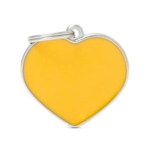 בייסיק לב גדול צהוב BH12