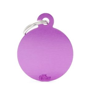 אלומיניום עיגול גדול סגול MFB61