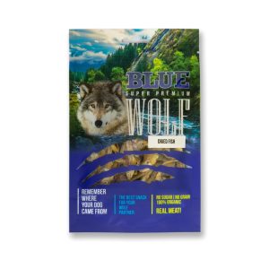 BLUE WOLF חטיף פרימיום לכלב – דגים מיובשים