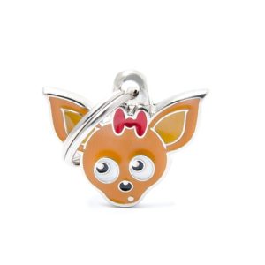 תג CHIHUAHUA  BROWN-MF23