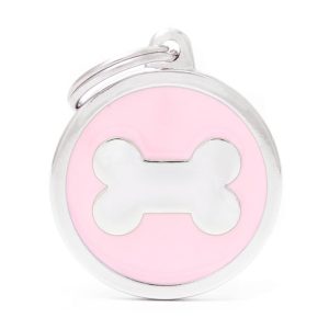 קלאסיק עצם בעיגול ורוד CH17