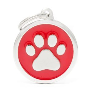 קלאסיק כף רגל בעיגול אדום CH17