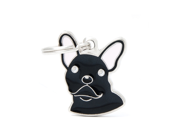 תג FRENCH BULLDOG BLACK-MF24