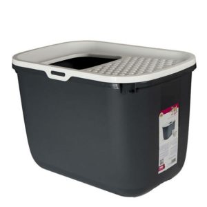 שירותים לחתול - HOP IN אפור