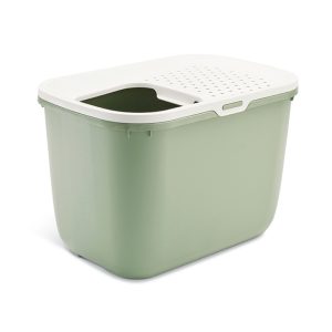 שירותים לחתול - HOP IN ירוק