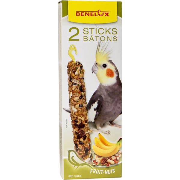 בנלוקס חטיף זרעים לפרקיטים עם אגוזים ופירות