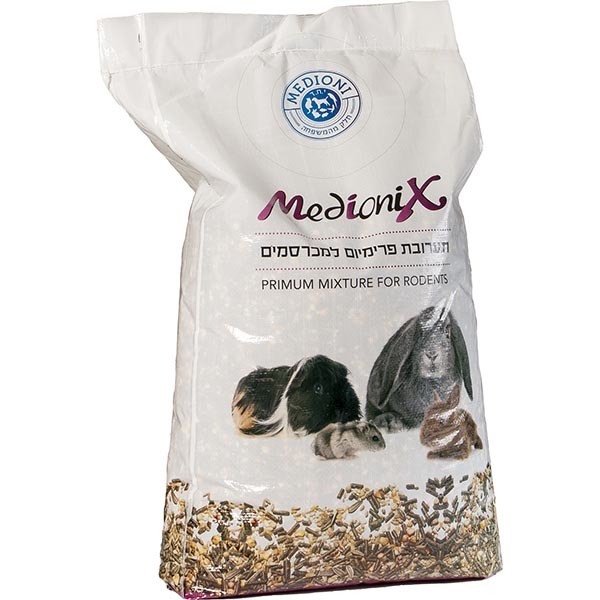 מדיוניקס מכרסמים מועשר 1 ק"ג / 4 ק"ג / 20 ק"ג – תמונה 3