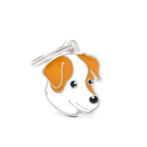 תג JACK RUSSEL ORANGE-MF25