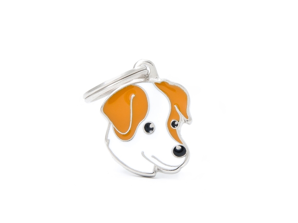 תג JACK RUSSEL ORANGE-MF25