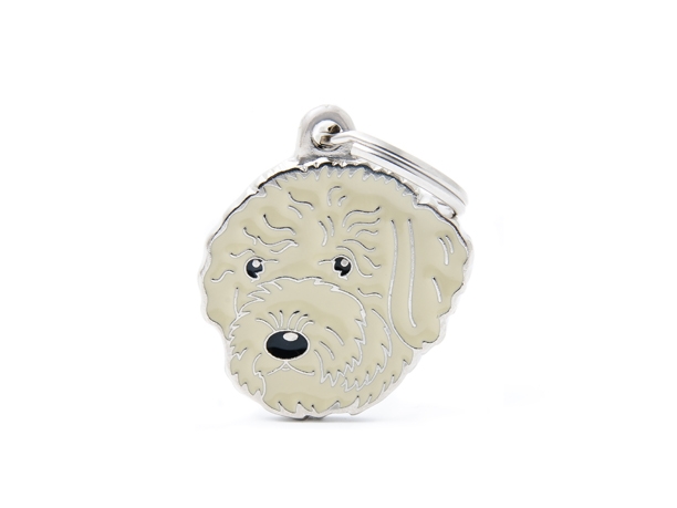 תג LAGOTTO ROMAGNOLO CREAM-MF89