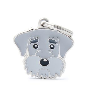 תג SCHNAUZER GREY-MF27