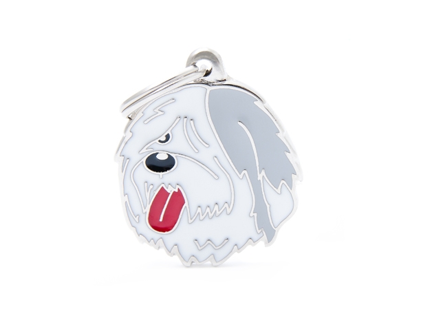 תג OLD ENGLISH SHEEPDOG-MF82