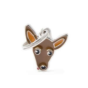 תג PINSCHER BROWN-MF26