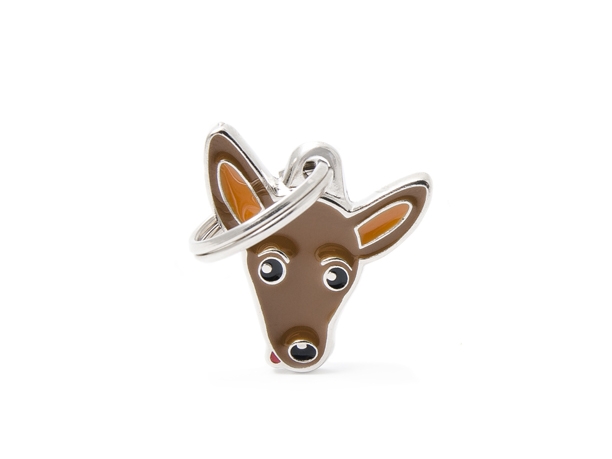 תג PINSCHER BROWN-MF26