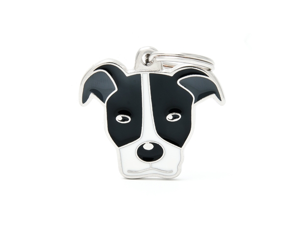 תג PITBULL BLACK-MF06