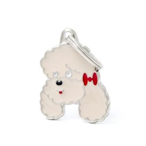 תג POODLE ORANGE-MF20