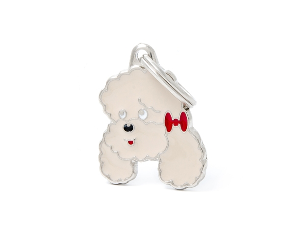 תג POODLE ORANGE-MF20