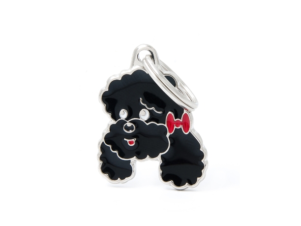תג POODLE BLACK-MF20