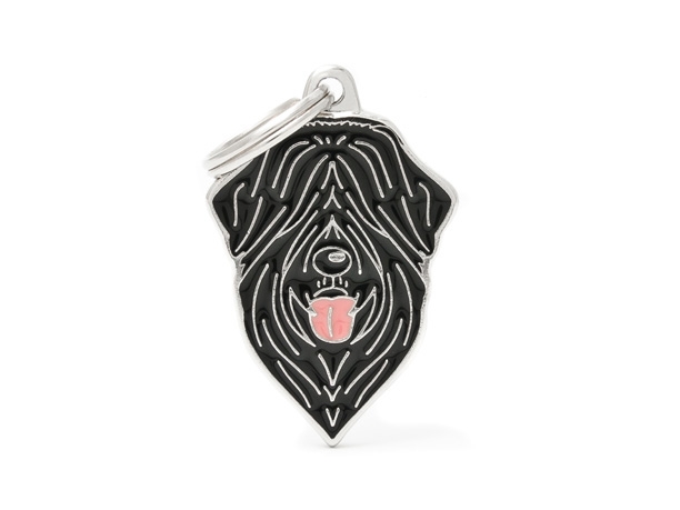 תג BLACK RUSSIAN TERRIER-MF101