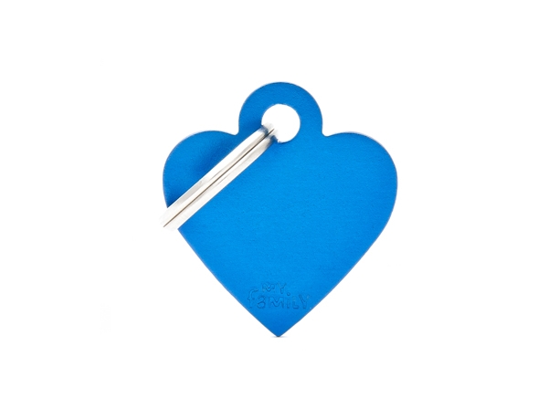 אלומיניום לב קטן כחול MFB23