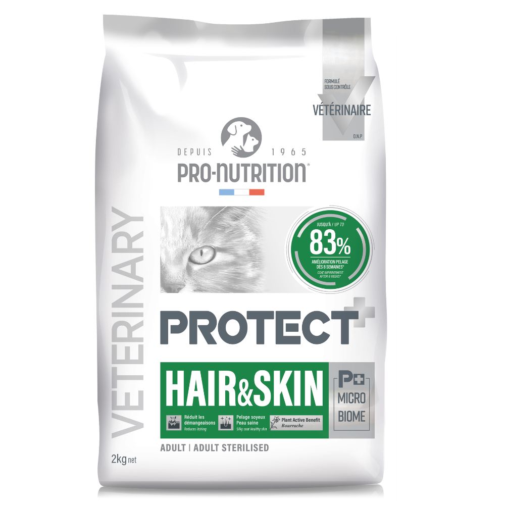 פרוטקט פרווה ועור חתול 2 ק"ג