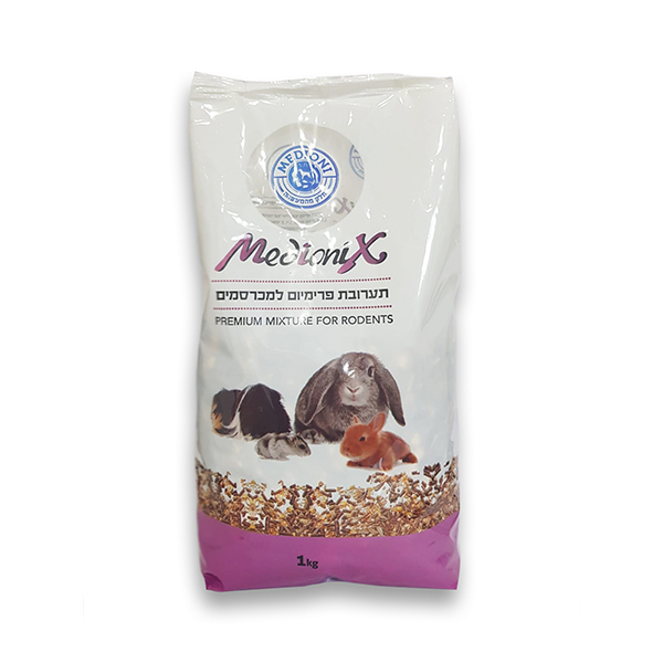 מדיוניקס מכרסמים מועשר 1 ק"ג / 4 ק"ג / 20 ק"ג